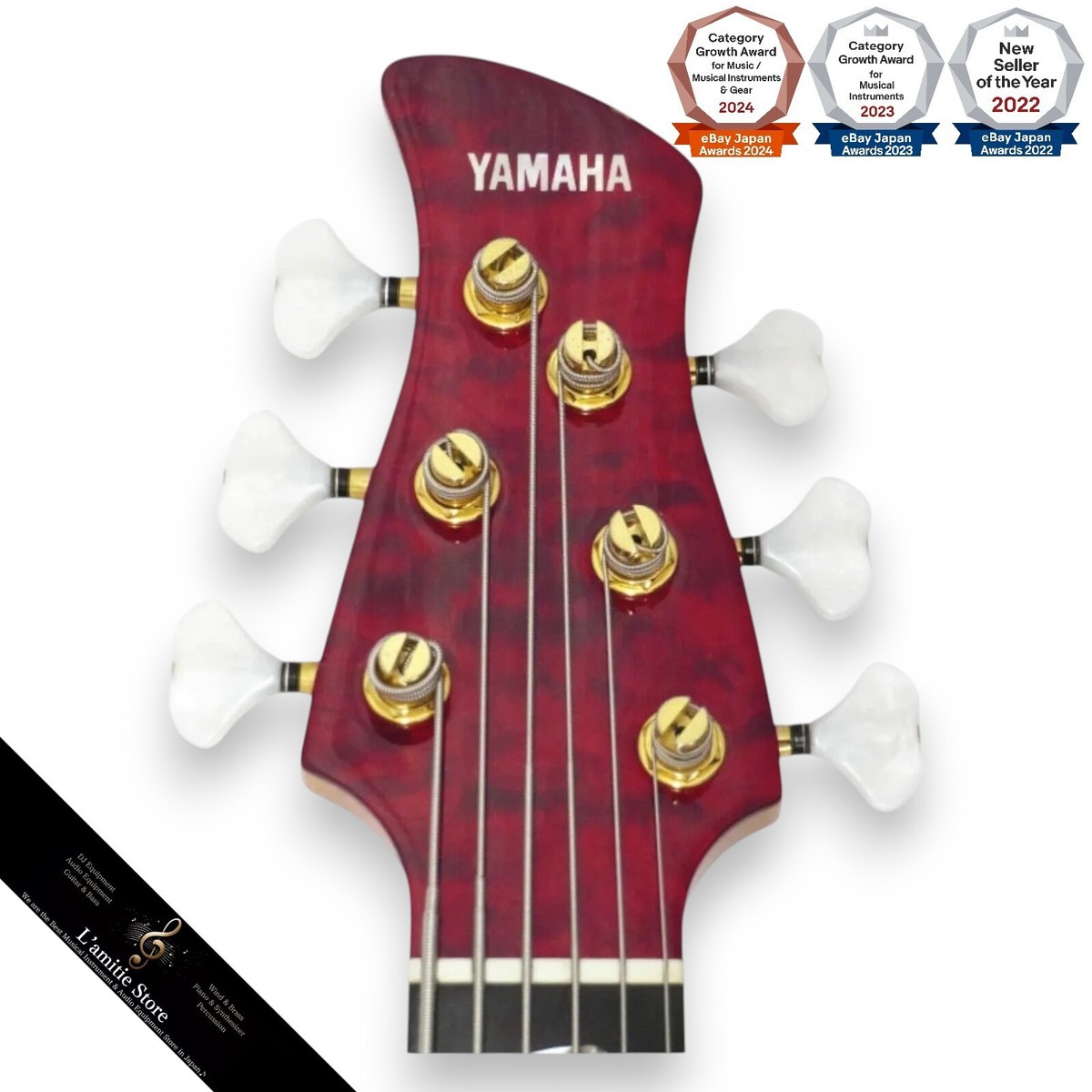 YAMAHA TRB-JP2 John Patitucci Special Tuned Active 5 Control