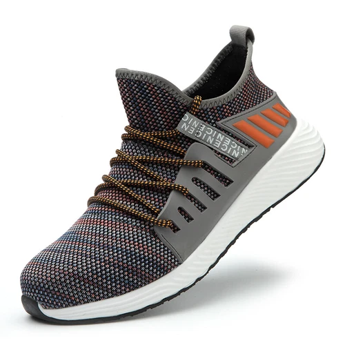 Scarpe Antinfortunistiche da Lavoro Uomo Stivali Indistruttibili Antiforatura Funzionante Sneakers - Foto 14 di 16