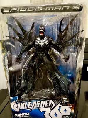 Hasbro SpiderMan 3 Unleashed 360 Venom Action Figure Marvel | eBay