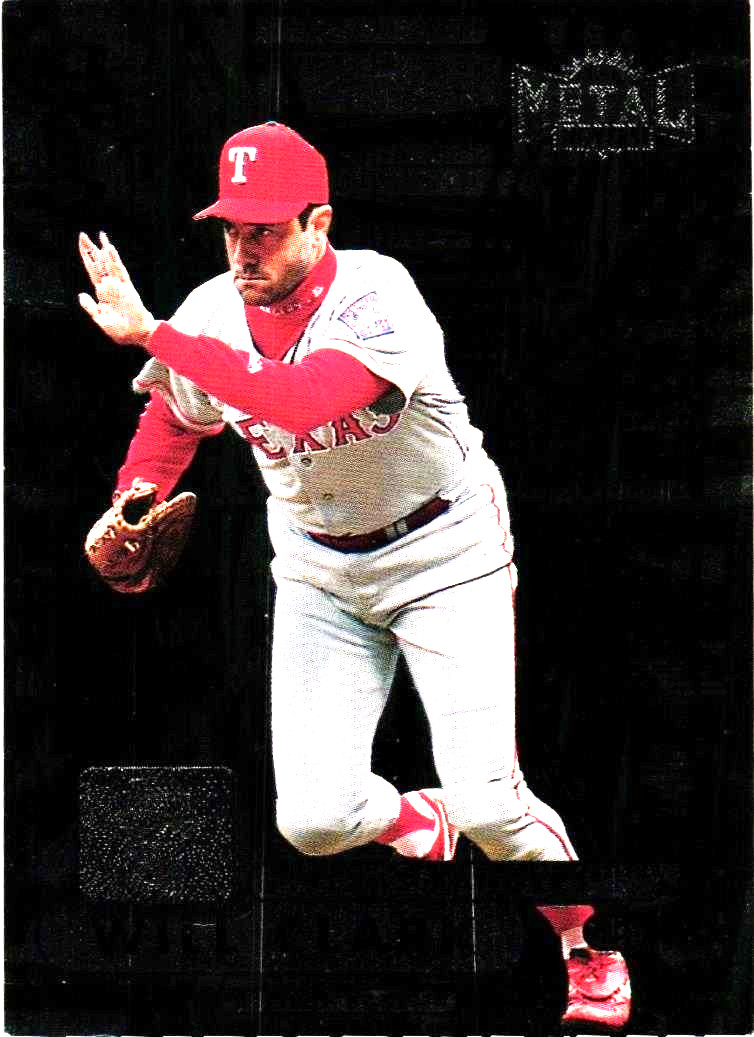 1998 Fleer Metal Universe Will Clark #40 Texas Rangers NM