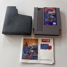 Vintage 1985 Mega Man 3 Nintendo NES Game, Manual & Sleeve