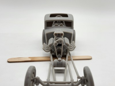 1950's Hot Rod Body Shell Old School Dragster 1/25 Scale Mode Kit