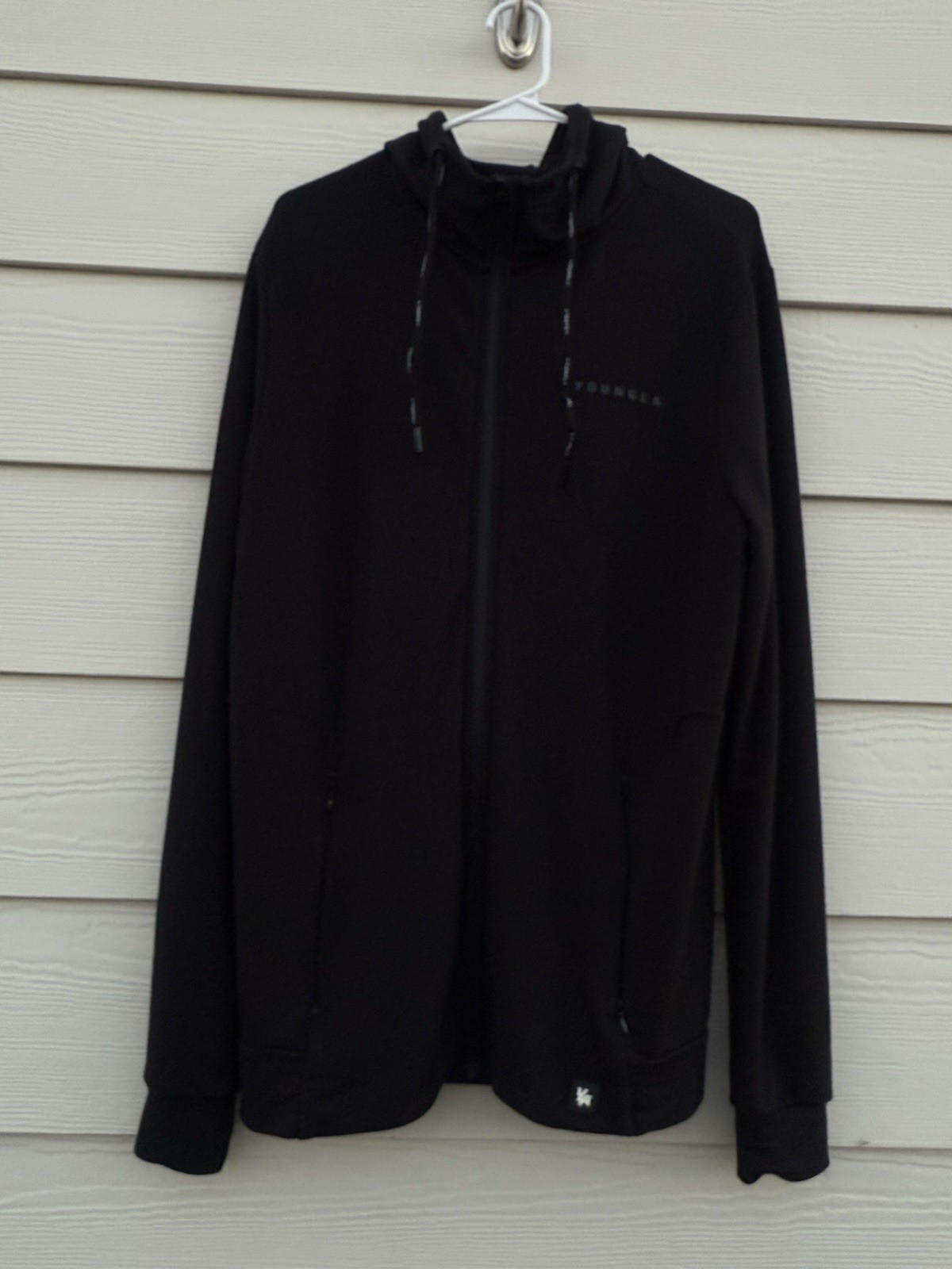 YoungLA Black Performance Full Zip Jacket Mens La… - image 2