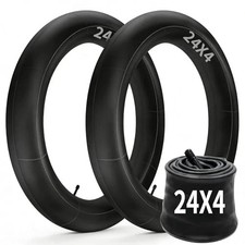 Ultraverse2 Pack of Fat Tire Bike Inner Tubes, 24 X 4.0 Heavy Duty (2 Pack)