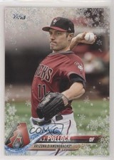 2018 Topps Holiday WalMart Mega Box Metallic Snowflake AJ Pollock #HMW177 2id