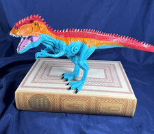 Gigantosaurus Blue Red Orange Dinosaur Figure Sounds Roars Works Multicolor Toy