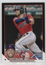2023 Topps Series 1 Black 23/72 Owen Miller #213 0i1b