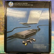 LOT OF 6 GENUINE HP 65W Slim AC Adapter H6Y82AA ABA Power Charger OPEN BOX