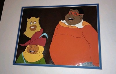 Fat Albert & The Cosby Kids Original Hand-painted Animation Cel Cartoon 70s Bill