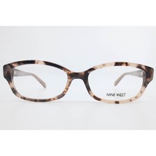 Nine West NW5072 674 Tortoise Brown Tan Eyeglass Frames 52-17-135 Snakeskin