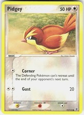 Pidgey 73/112 Common FireRed & LeafGreen Pokemon Near Mint on eBay