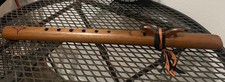 High Spirits Vintage 20  Native American Wood Flute Key A Handmade USA