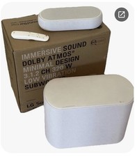 LG DQP5 320W Soundbar mit Subwoofer - Weiss DQP5w