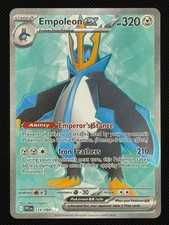 Empoleon ex 114/094 Ultra Rare Phantasmal Flames Holo Near Mint
