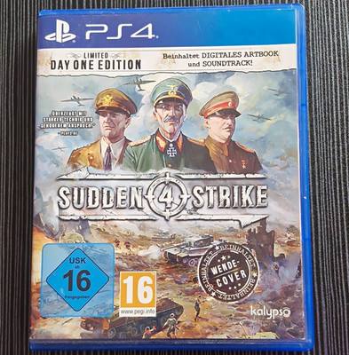 Kalypso Sudden Strike 4 Day One Edition PS4 PAL USK 16 (CUSA-06994)