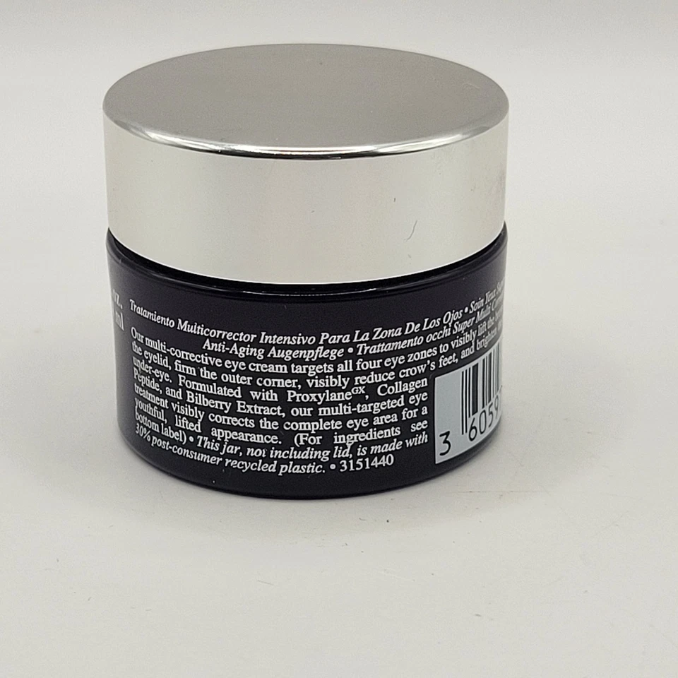 Crema de tratamiento Kiehl's Super Multi-Corrective Eye Zone .05 oz / 14 ml NUEVA Foto 2 de 4