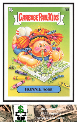 2022 Topps Garbage Pail Kids: Book Worms #5a Ronnie Nose -