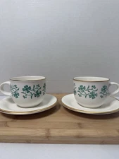 Vintage General Foods International Irish Cream Café Coffee Cup & Saucer Set