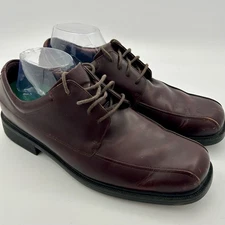 Rockport Dress Shoes Men’s Moc Toe Derby Oxfords w/Hydroshield  APM11498 Sz 12M