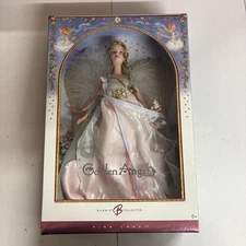 Barbie Collector Doll Golden Angel  2006 Mattel #J9187 Pink Label