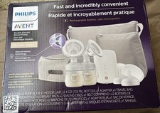 Philips AVENT Double Electric Breast Pump - White SCF394/62 Sealed Box