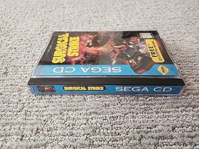 Surgical Strike (Sega CD, 1995) CIB W/reg Card Tested Authentic GREAT SHAPE!