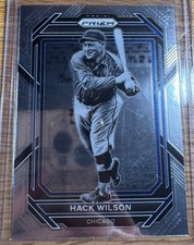 2023 Panini Prizm #218 Hack Wilson Chicago Cubs MLB Baseball