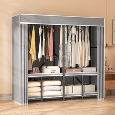 NEW Heavy Duty Garment Rack Clothes Rack Freestanding Closet Clothing Shelve