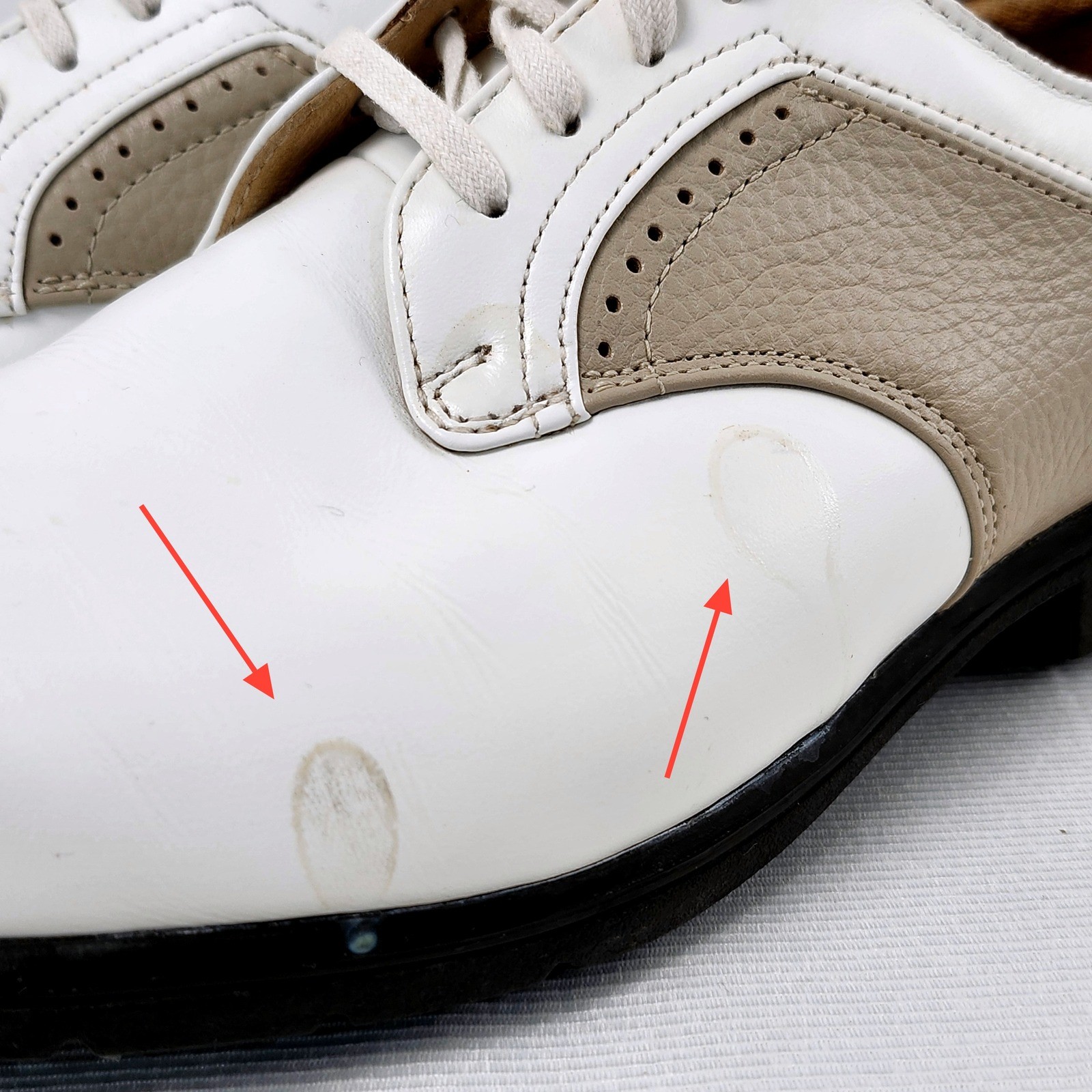 Nike Air Comfort Verdana Last Golf Shoes Womens 7W Saddle Leather Soft Spikes thumbnail 8