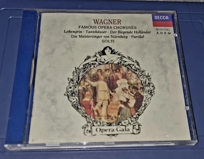 Decca Richard Wagner – Famous Opera Choruses Opera Gala CD comp. 1989 AAD - Photo 1/3