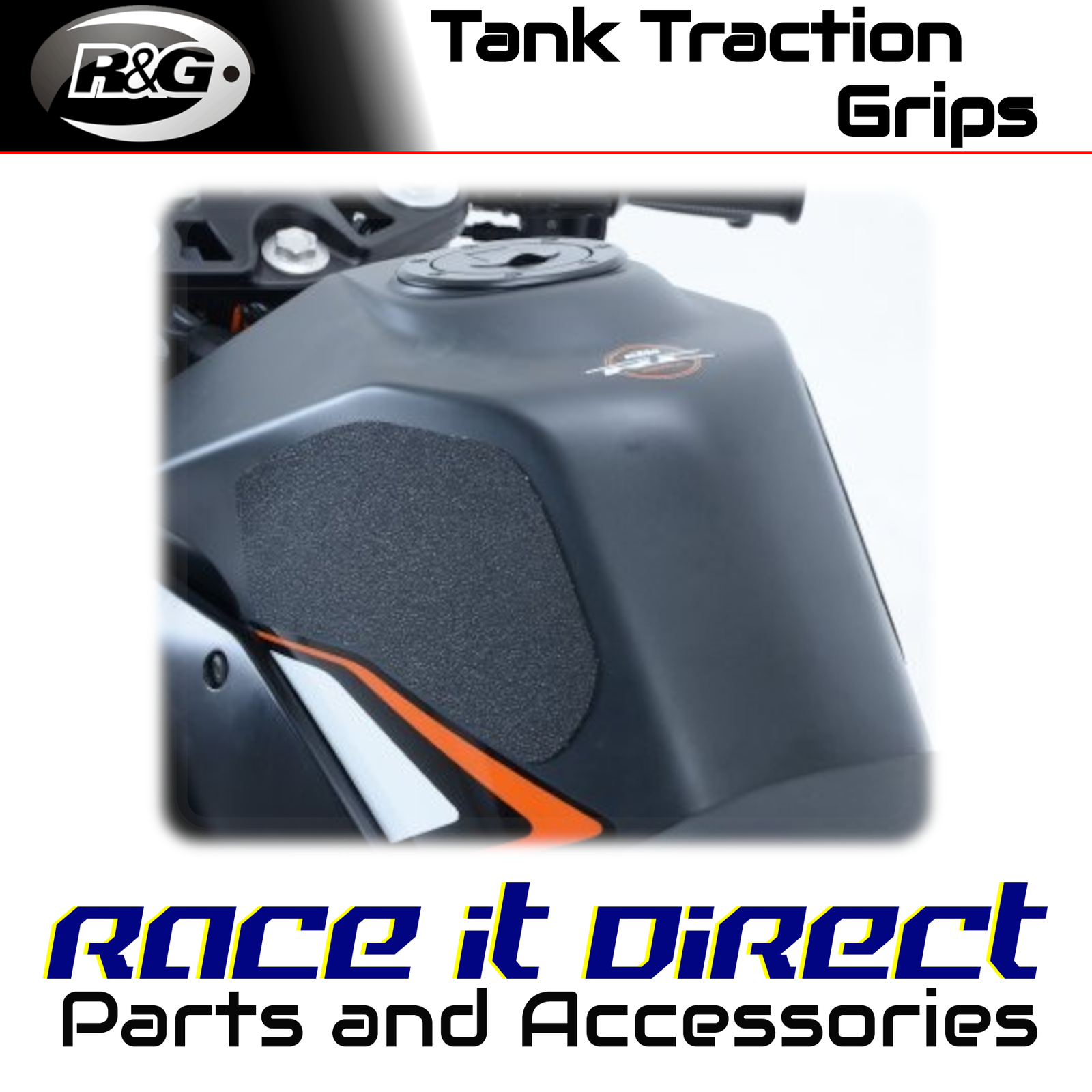 R&G - EZRG508BL - Tank Traction Grips