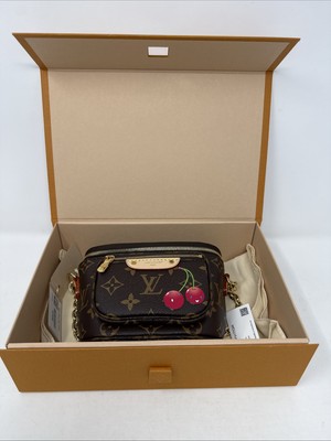 Louis Vuitton X Takashi Murakami 2025 Mini Bumbag Bum Bag Cherry