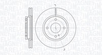 2X Bremsscheibe Magneti Marelli 361302040108 258Mm FüR Ford Fiesta 6 CB1 CCN Van