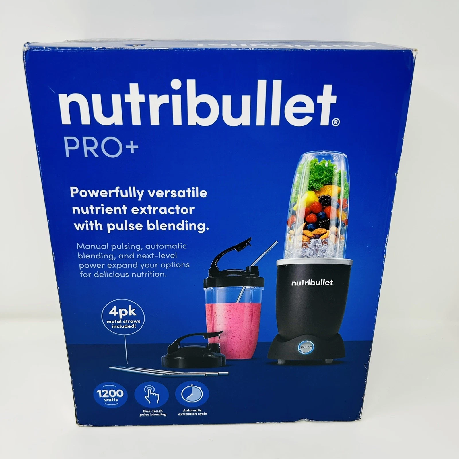 NutriBullet -Pro Plus 1200 Watt Personal Blender with Pulse Function N12-1401MKP