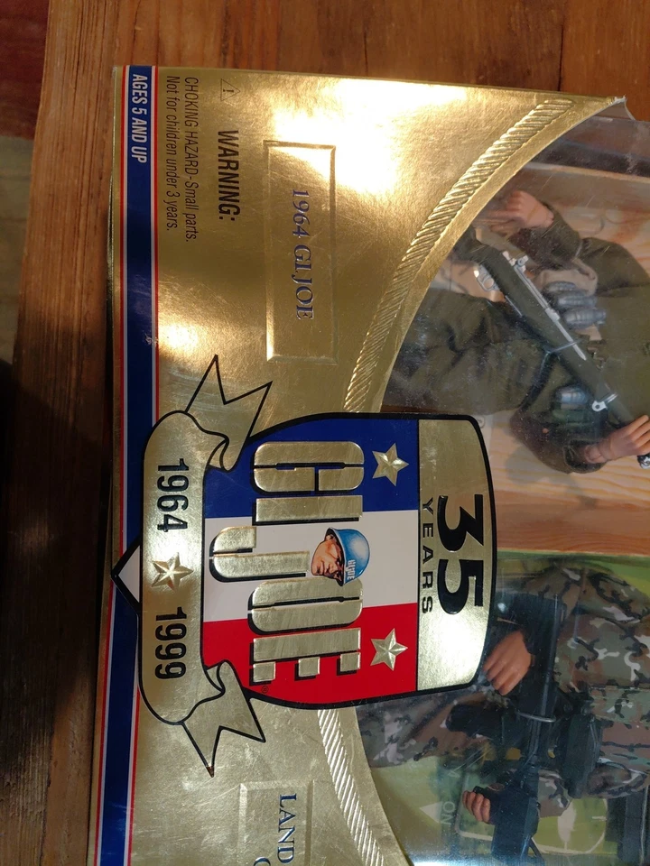 Juego de figuras de acción GI Joe 35 años 1964-1999 Land Warrior (2 soldados) nuevo en caja Foto 3 de 4