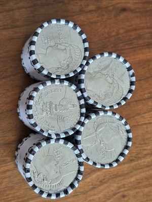 2026-P Enduring Liberty Semiquincentennial Half Dollar Rolls -Five (5)  Roll Set