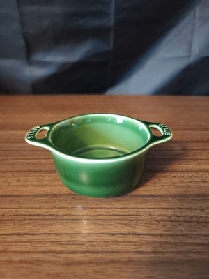 staub mini cocette grün 2 x 5,5 Zoll Keramik