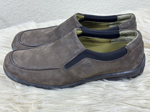 Mocassino Rockport donna taglia 7,5 pelle marrone APW23236 classico slip-on comodo - Foto 1 di 7