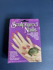 VTG NEW NOS Made in USA 90's Lee Sculpted Nails Natural Length Sealed box