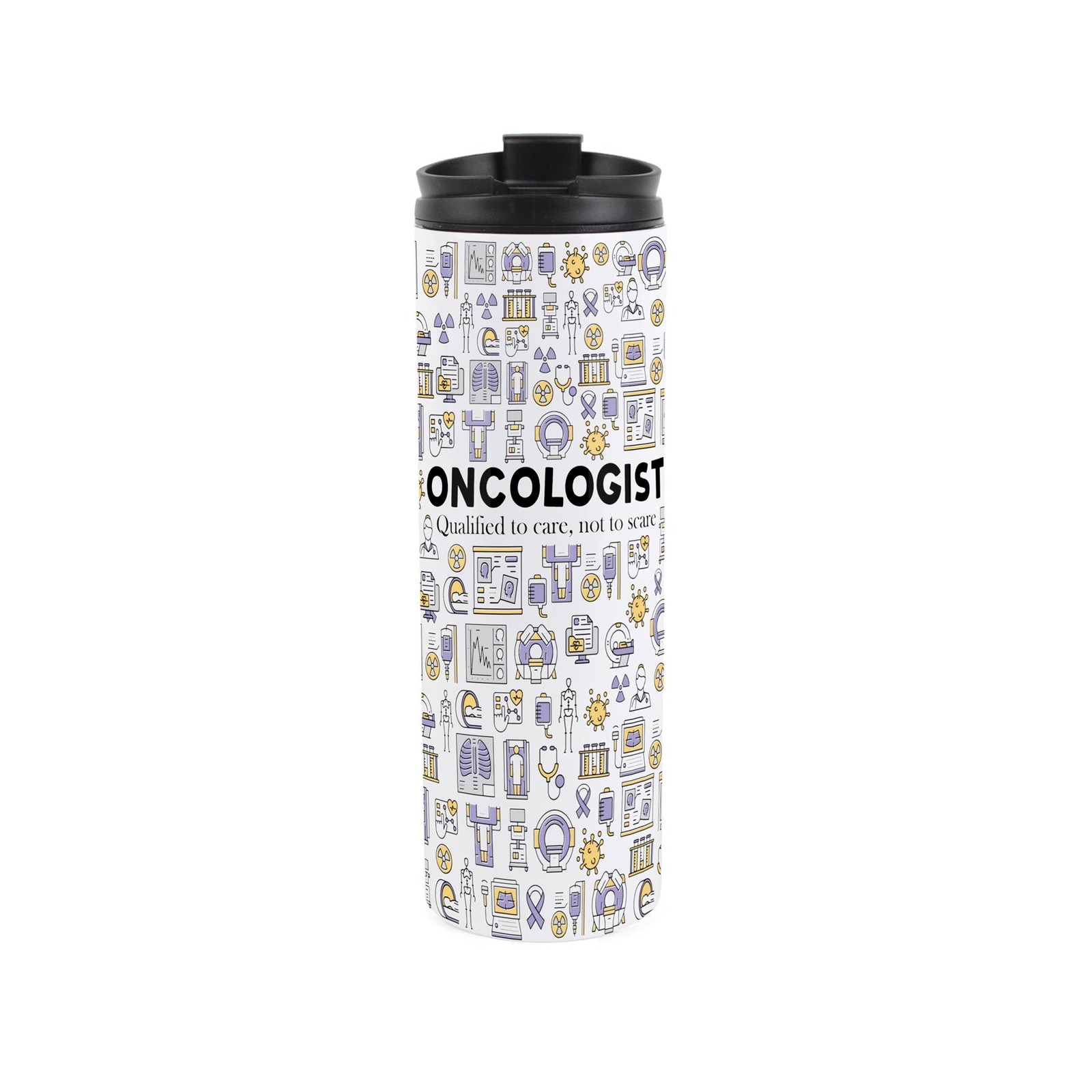 Oncologist Flask - Novelty Travel Tumbler Job Themed Gift
