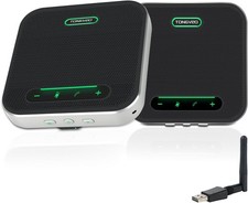 TONGVEO Bluetooth Konferenzlautspreche mit Mi...