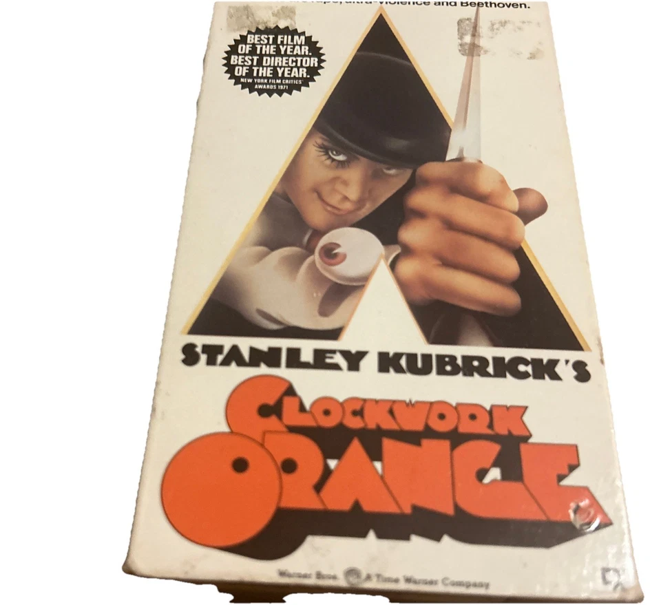 Заводной оранжевый 1980 VHS большой бокс-сет Warner домашнего видео - Изображение 2 из 4