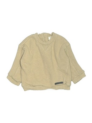 My Little Cozmo Girls Brown Pullover Sweater 9 Months
