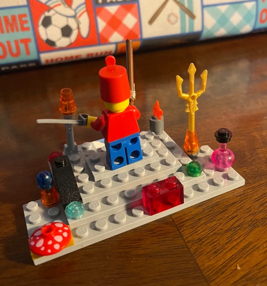 Lego Juguete Soldado Minifigura Ciudad COL162 sin llave Foto 2 de 3