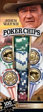 MasterPieces - John Wayne Poker Chip Set - 100 Piece