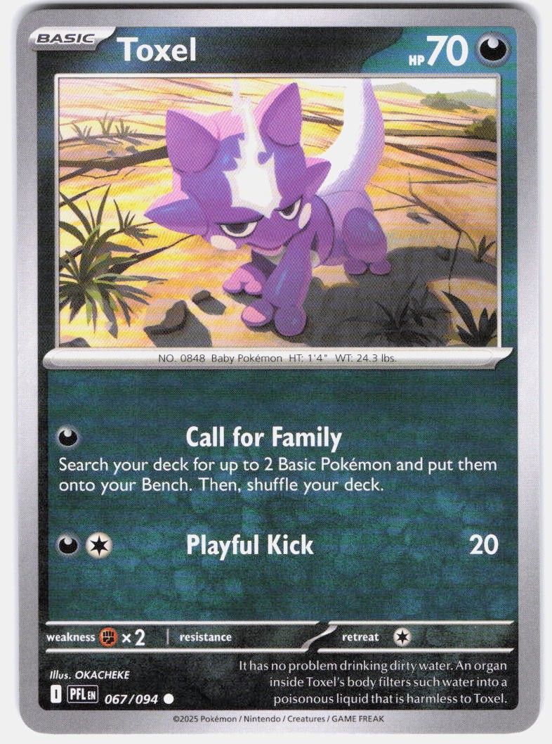 Toxel Common ME02: Phantasmal Flames 067/094 NMNormal