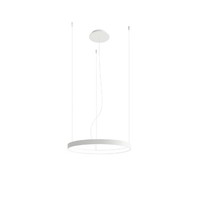 Pendellampe HäNgeleuchte Esstischlampe Weiß Ring Designleuchte Led KüChenlampe