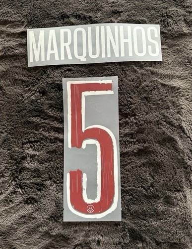 Flocage Officiel, Paris Saint-Germain, Marquinhos, 2024/2025, Home LDC