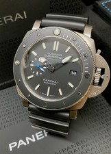 Panerai Submersible PAM01389 47mm Titanium Box & Papers 2018 Serviced March 2026