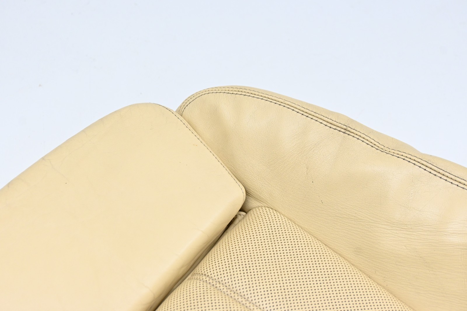 ⭐06-12 Bentley Continental Front Left Lower Bottom Seat Cushion Leather Trim Oem